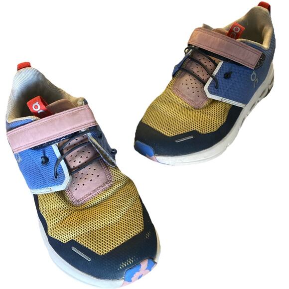 On Running Kids Sneakers Size 3K, 3T,3C Kids Multicolored CloudTec Shoes - Picture 2 of 8
